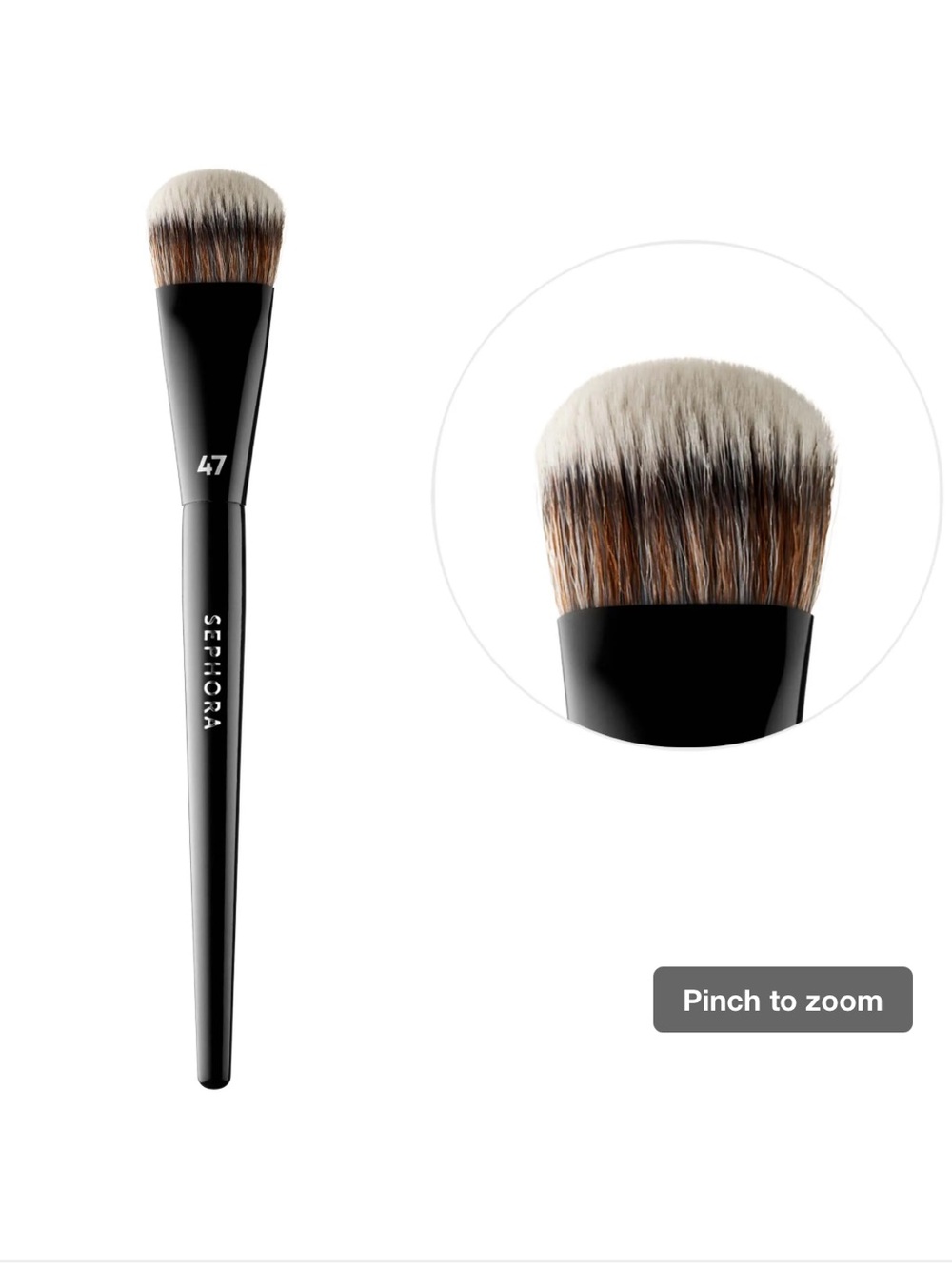Sephora Pro #47 Tapered Foundation Brush